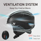 Ski Helmet for Women, Men & Youth, Snowboard Helmet with 7 Individual Air Vents, Snow Helmet with ABS PC Shell, EPS Foam, Dial Fit, Removable Fleece Liner and Ear Pads, Goggles Compatible