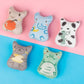 Dorakitten Catnip Toys for Indoor Cats - 5PCS Plush Cat Chew Toys Teething Interactive Catnip Filled Kitten Toy Soft Pet Toy