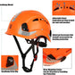Safety Helmet Hard Hat, ANSI Z89.1 Approved Lightweight Vented Work Helmet, 6-Point Adjustable Ratchet Suspension Hardhat Ideal for Industrial and Construction