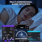 Fitness Tracker, Smart Ring for Women Men, Fitness Ring with Sleep Tracker, 24/7 Heart Rate Monitor, Health Activity Trackers,Step Counter,Calorie Pedometer,No Subscription,for iOS Android(Black,#13)