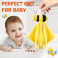 Pro Goleem Bee Loveys for Babies Soft Security Blanket Baby Snuggle Toy Stuffed Animal Blanket Unisex Lovie Baby Gifts for Infant and Toddler Yellow 12 Inch