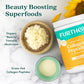 Further Food Vanilla Collagen Peptides Powder Stick Packs, Grass-Fed Pasture-Raised Hydrolyzed Type 1 & 3 Protein, Gut Health + Joint, Hair, Skin, Nails, Paleo Keto Sugar-Free 8.89 oz