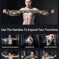 Natural Latex 3-Hole Resistance Stretcher,Chest Expander Stretch Bands for Men,2025 New 3-Way Natural Latex Resistance Band