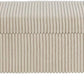 48" Ottoman with Storage, Corduroy Storage Ottoman Bench for Bedroom, End of Bed Bench with Safety Hinge for Living Room, Bedroom, Entryway, Beige