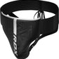 RDX Groin Protector for Boxing, Muay Thai, Kickboxing and MMA Fighting, Maya Hide Leather Abdo Gear for Martial Arts Training, Men Jockstrap Abdominal Protector for Sparring, Taekwondo and Grappling
