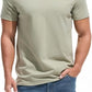 VEIISAR Premium V Neck T Shirts for Men - Modern Fitted Tees Vneck Undershirts