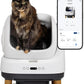 PetSafe ScoopFree OpenSky Automatic Self-Cleaning Cat Litter Box – Advanced Odor Control – App Controlled with Health Monitoring – Works with Any Litter – Up to 2 Weeks of Hands-Free Cleaning