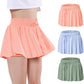 EXARUS Girls Butterfly Shorts Flowy Dance Skirt Cheer Skorts Athletic Tween Clothes Teen Preppy Outfits Flutter Kids