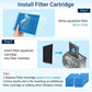 16 Pack Aquarium Filter Cartridges Compatiable with Penguin PRO Power Filters 200 275 350 375, Rite Size C Filter Cartridges Replacement