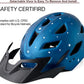 Kids Bike Helmet,Bavilk Kids Boys Girls Bike Helmets with LED Light Detachable Visor Children Youth Teen Multi-Sport for Skating Cycling Scooter Skateboard Adjustable & Lightweight 19.7"-22.4"