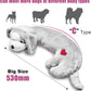 Hearbeat Toy for Dog Anxiety Relief Behavioral Training Aid Toy, Grey