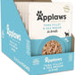 Applaws Natural Wet Cat Food in Broth, Limited Ingredient Wet Cat Food Pouches, No Additives, Made with Natural Ingredients, Tuna Fillet with Seabream in Broth (12 x 5.3oz Pouches)