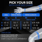 SKATEWIZ Skating Protective Gear Adults & Kids [6pc] incl. Knee Pads, Elbow Pads Wrist Guards for Roller Skating & Skateboarding