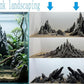Natural Seiryu Dragon Stone - 20 Pound Aquarium Landscape Rock for Fish Tank Reptile and Amphibious Tank 3-10 Inch Aquarium Decoration