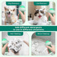 Dog Shampoo Dispenser, UFO Dog Shampoo Sprayer, Electric Foaming Shampoo Dispenser for Dog and Cat Washing, for Bathtub, Kitchen Sink, Bathroom Cleaning, Green