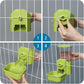 VANNON Small Animal Hanging Automatic Food Dispenser, 35oz Gravity Pet Feeder for Cage, Food Bowl for Rabbit Puppy Cat Ferret Guinea Pig Chinchilla Parrot (Green)