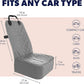 Active Pets Dog Car Seat Cover, Waterproof Front Seat Protector for SUV Truck Sedan, Pet Safety Travel Comfort System with Universal Fit, Grey