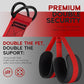 Pull Up Assistance Bands, Adjustable Heavy Duty Resistance Band for Pull Up, 3 Pull Up Bands, Comfortable Fabric Feet/Knee Rest, Assistance Bands for Pull-Up, Home Fitness, Body Stretching