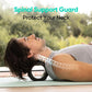 FitBeast Back Roller, Back Wheel Foam Roller - Targeted Muscle Roller for Deep Tissue Massage, Back Stretcher