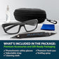 BLUE CUT Sports Protection Goggles, Photochromic Lenses Safety Glasses for Basketball, Pickleball Indoor Outdoor Sports