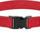 Breakaway Cat Collar Leather with Removable Bell - 13 Colors Available - Soft Adjustable Girl Boy Safety Lightweight Pet Kitten Collars Pink Brown Blue Green Red Orange Black (Red)