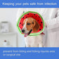 Soft Dog Cone, Lightweight Elizabethan Collar for Dogs, Adjustable Soft Cones for Dogs/Cats to Stop Licking After Surgery, Cute Watermelon Cone of Shame Alternatives for Pets (Medium)