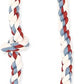 Mammoth Flossy Chews Color Rope Tug – Premium Cotton-Poly Tug Toy for Dogs – Interactive Dog Rope Toy – Tug Dog Chew Toy