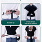 BABELIO Baby Wraps Carrier with Adjustable Buckle, Easy to Wear Lightweight Baby Carrier Newborn, Hands Free Toddler Infant Slings 7-35lbs Black