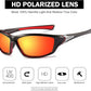 FAGUMA Sports Polarized Sunglasses For Men Cycling Driving Fishing UV400 Protection