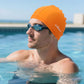 Firesara Fabric Swim Cap, High Elasticity Swimming Cap Keeps Hair Clean Breathable Fit Both Long Hair Short Hair, Swim Caps Woman Girls Men Kids One Size Hat