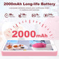144GB MP3 Player with Bluetooth WiFi, Android 13 OS MP3 MP4 Player with 4" Touchscreen and Speaker, MP3 Music Players with Spotify, Audible, Amazon Music, Play Store (Pink)