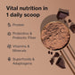 Shakeology Plant Based Protein Powder Blend – Gluten-Free Shake with Vitamins and Minerals – Helps Support Weight Loss, Lean Muscle, Gut Health – Cafe Latte, 30 Servings