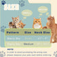 Cat Cone Collar Soft, Cat Recovery Collar to Stop Licking, Protective Cat Neck Cone After Surgery for Small Medium Cats Kittens Puppies
