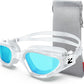 ZIONOR Swim Goggles, G1 SE Swimming Goggles Anti-fog for Adult Men Women
