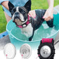 TagME Airtag Dog Collar,Waterproof Reflective Pet Collar with Airtag Holder,Soft Padded and Double D-Rings for Puppy,Hot Pink