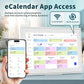 Digital Calendar, 15.6 Inch Wall Planner Digital Calendar & Chore Chart, IPS HD Touchscreen Interactive Display for Family Schedules, 2025 Calendar Share Photos/Schedules Instantly
