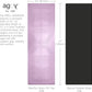 agoy Pro+ Warrior - Premium Non-Slip Yoga Mat – Eco-Conscious Design - PU Mat With Wet/Dry Grip+ - Focus Alignment - Lazer-Etched Technology - A Portable Standard Size Mat for All Styles of Yoga