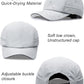 Oversize XL XXL Mens Waterproof Quick Dry Baseball Cap Lightweight Cooling Breathable Sports Hat for Big Heads 23.5"-26"