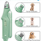 Dog Nail Clippers & Cat Nail Clipper with Catcher, 2 in 1 Dog Nail Trimmers & Grinder with Light for Large Small Dogs Cats,Silent Groom Pro Claw Trimmer, Rechargeable Dogs Nails Grinder Quiet