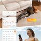 oneisall Wireless WiFi Automatic Cat Feeders 2 Cat, Rechargeable 100-Day Battery Operated Timed Cats Feeder, 20 Cups/5L Cats Food Dispenser Automatic for Large Kibble, Smart App Control.