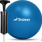 Trideer Pilates Ball - 7-8 inch with Pump, Small Core Ball for Yoga, Barre, Physical Therapy