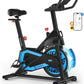 Exercise Bikes for Home,Indoor Cycling Bike with Adjustable Magnetic,Brake Pad Resistance Silent Belt Drive,330lbs Weight Capacity &Upgraded Version Seat for Home Cardio&Weight Loss