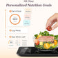 COSORI Smart Digital Food Kitchen Scale with Nutritional Calculator, On-Screen Nutrient Info, Free App for Calorie & Macro Tracking, AI Scan, Personal Goals, for Weight Loss and Keto, 11lb/5kg
