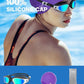 ZIONOR G1 Lite Swim Goggles with Swim Cap Comfortable Anti-fog Swimming Goggles Cap Set for Adult Men Women