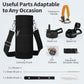 40 oz Insulated Water Bottle with Straw (Cold for 48 Hrs), Stainless Steel Triple Wall Vacuum Sports Water Jug, Leakproof Hydro Cup Flask with Paracord Handle & Straw Spout Lids & DIY Stickers