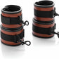6pcs Black PU Adjustable Straps Sports Training Fitness Gear Home Yoga Set