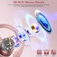Wireless Earbuds Sport, Bluetooth 5.4 Headphones with Earhook, 2025 Hi-Fi Stereo Over Ear Buds, 50H Earphones with 4 ENC Noise Canceling Mics, IP7 Waterproof Headset for Running Workout (Android/iOS)