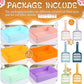 6 Pcs Kitten Small Litter Box Set, Plastic Kitten Litter Pan with 6 Scooper Cat Litter Box Cat Litter Box Travel Toilet for Small Pet Kitty Bunny Guinea Pig