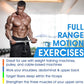 Yes4All Tricep Press Down Cable Machine Attachment Set, LAT Pulldown Attachment, Cable Machine Accessories for Home Gym