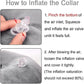 Soft Inflatable Dog Cat Cone Collar – Pet Recovery & Protective Dog Neck Collar for Small Dogs Cats to Prevent Scratching, Licking